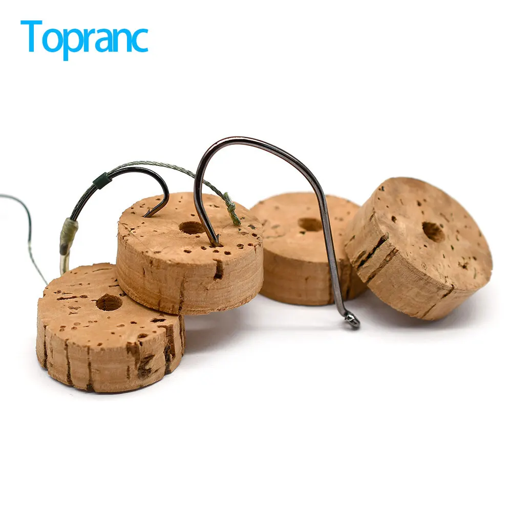 Topranc Natural Cork  End Cap  - Reel Handle reseña y precio