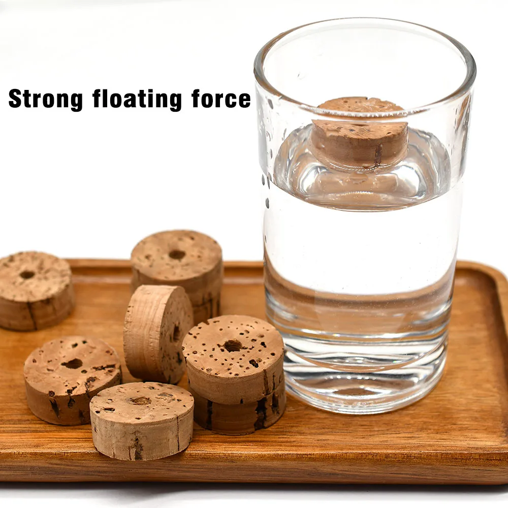 Topranc Natural Cork  End Cap  - Reel Handle reseña y precio