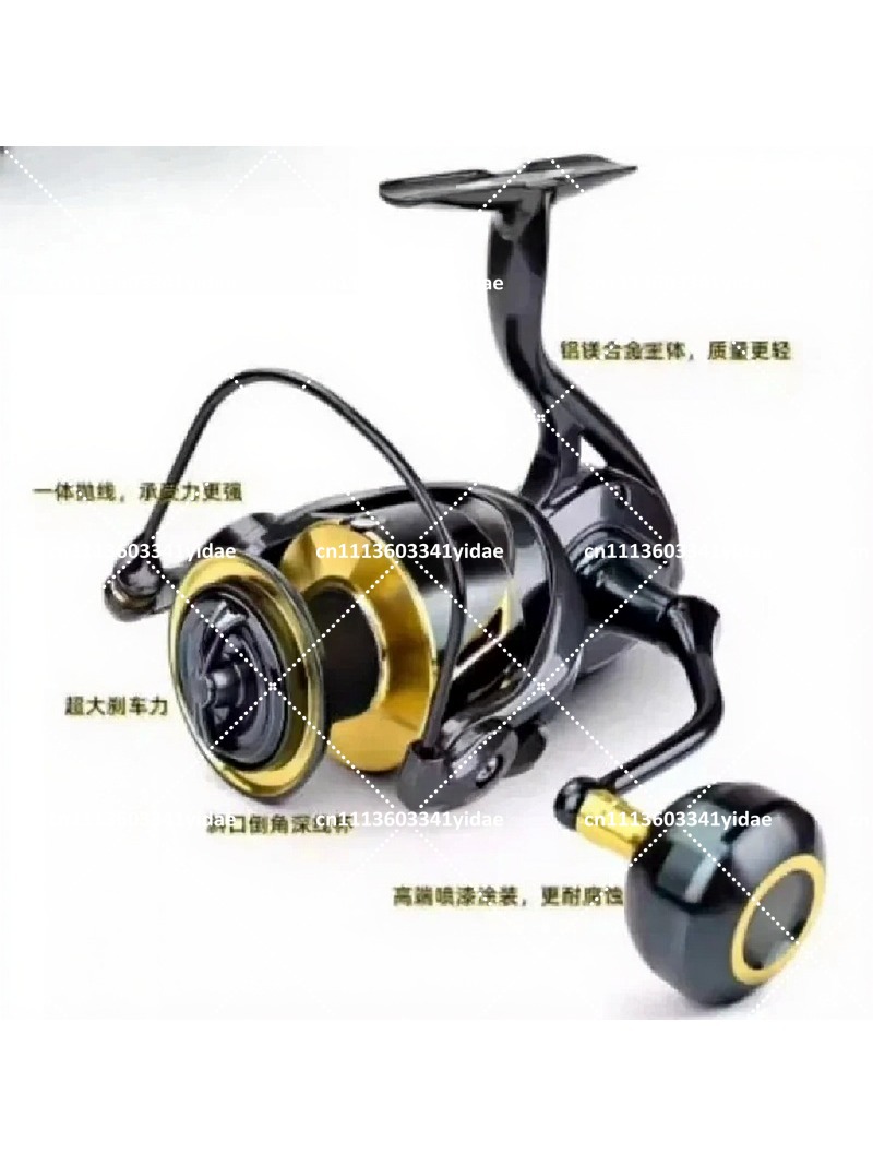 Saltwater Spinning Fishing Ree - Spinning Reel reseña y precio