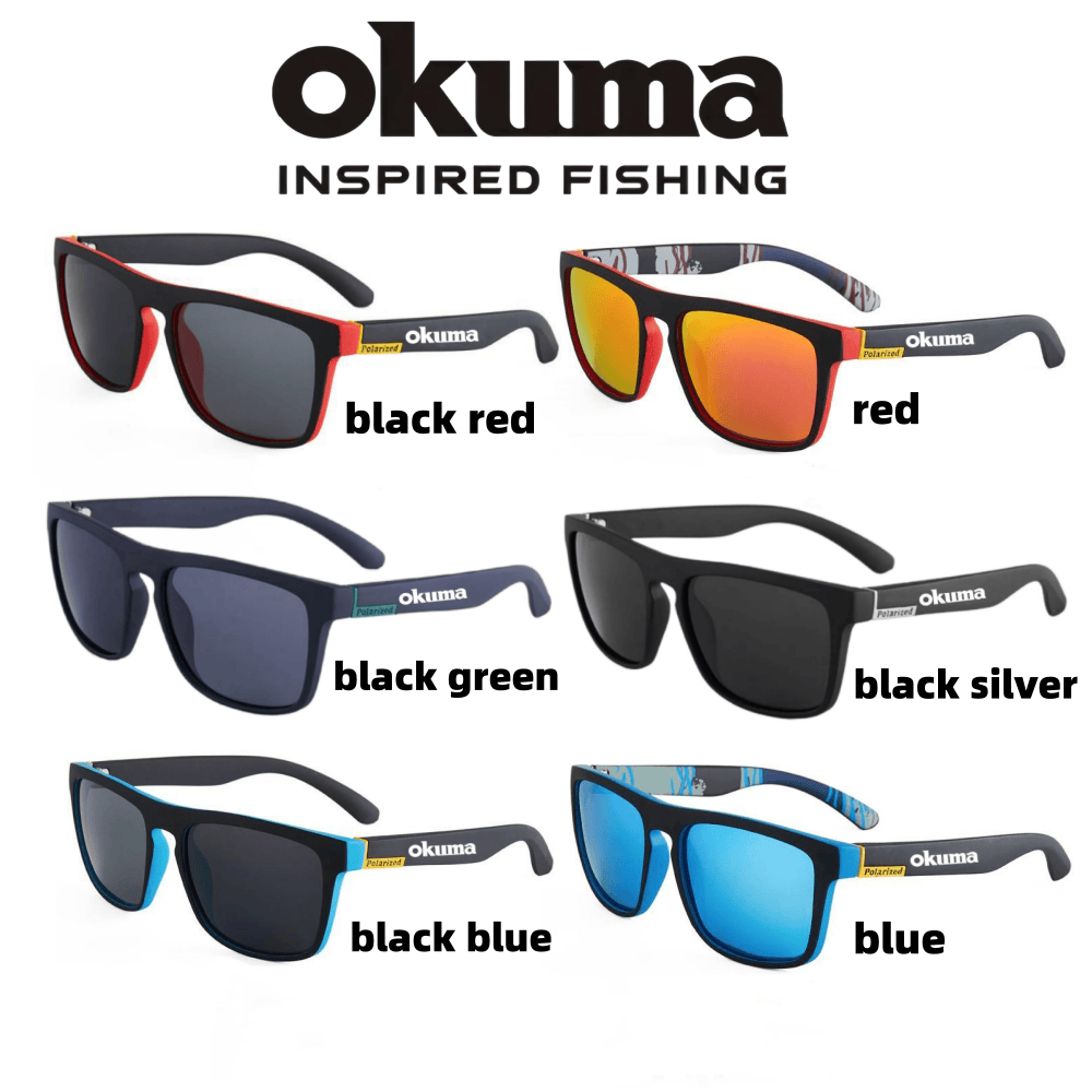 6 colors okuma Polarized Sungl - Surf Reel reseña y precio