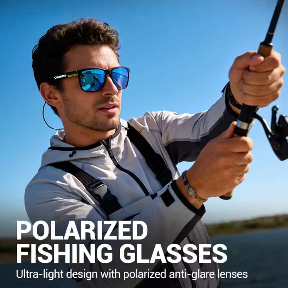 6 colors okuma Polarized Sungl - Surf Reel reseña y precio