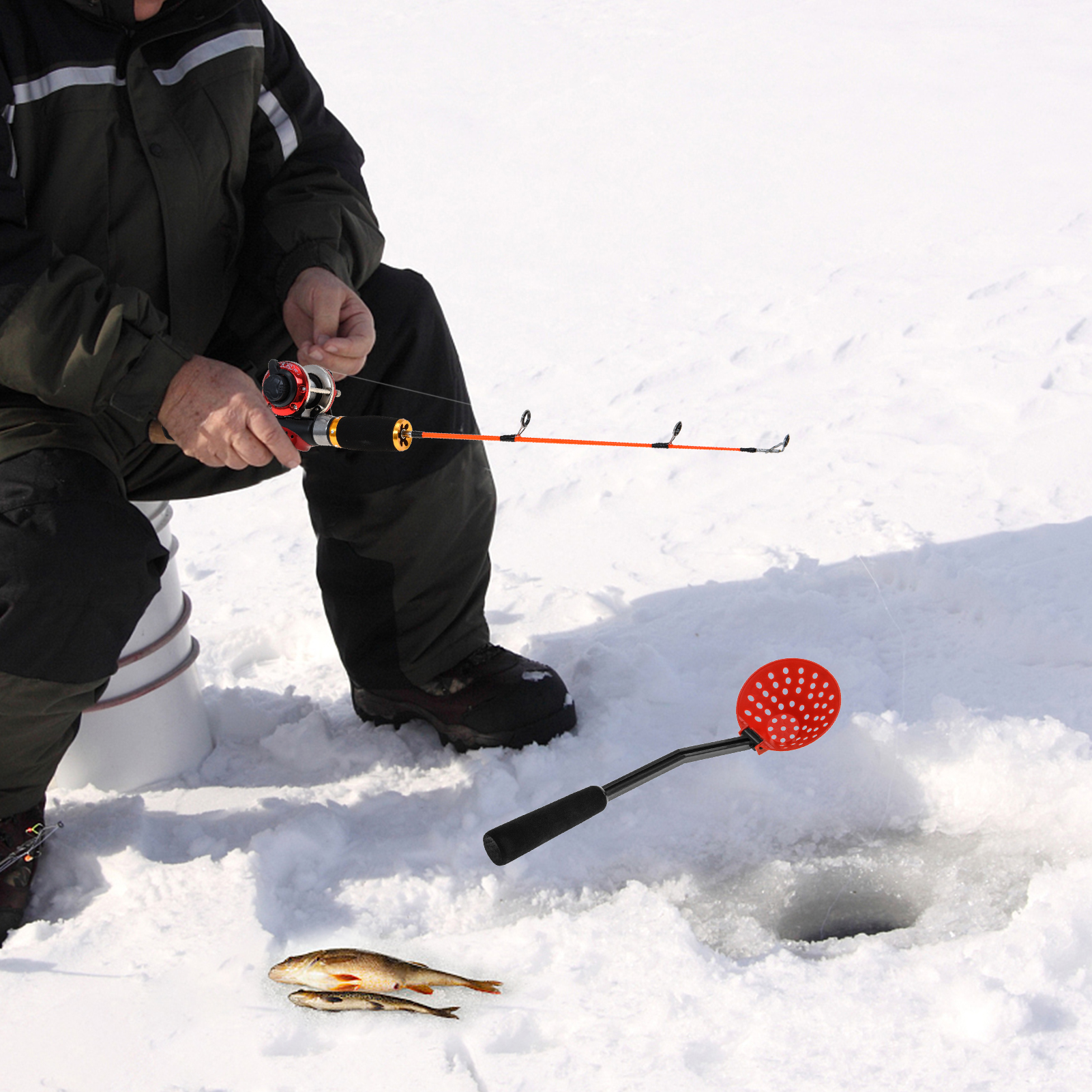 US Lixada Ice Fishing Rod Reel - Ice Fishing Reel reseña y precio