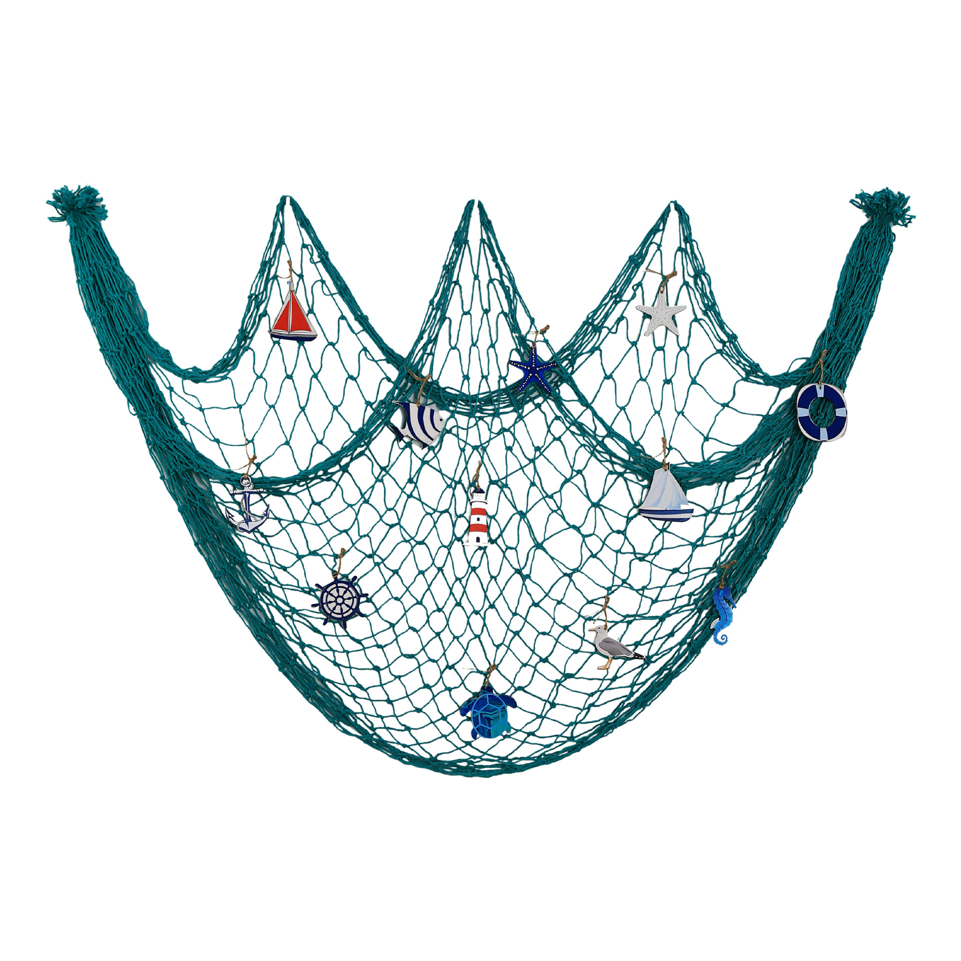 Decorative Fishing Net, Medite - Baitcasting Reel reseña y precio