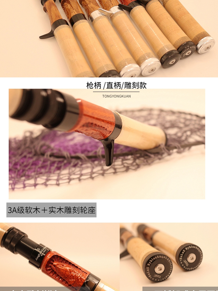 Buros-Micro Ejection Glass Fib - Reel Handle reseña y precio