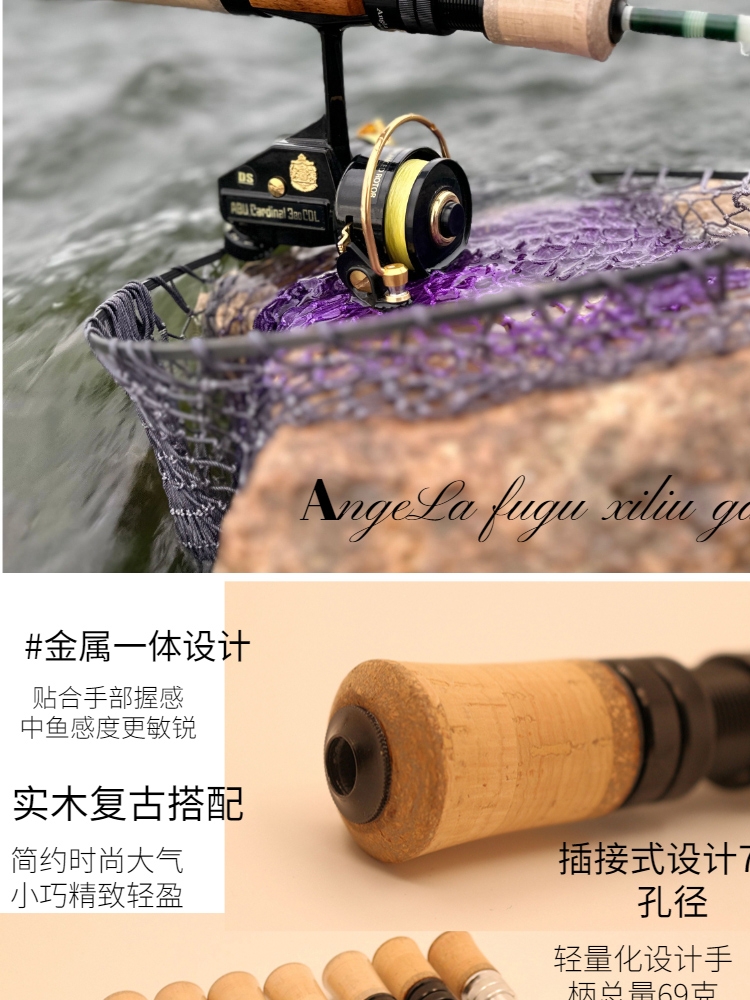 Buros-Micro Ejection Glass Fib - Reel Handle reseña y precio