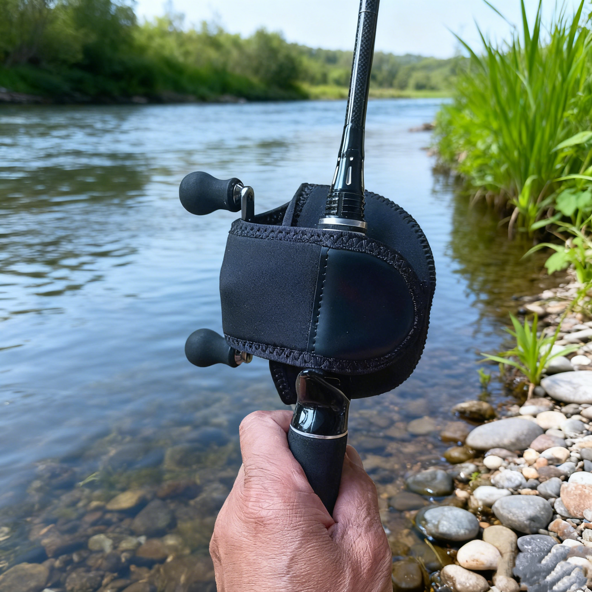 Fishing Reel Bag Protective Co - Spincast Reel reseña y precio