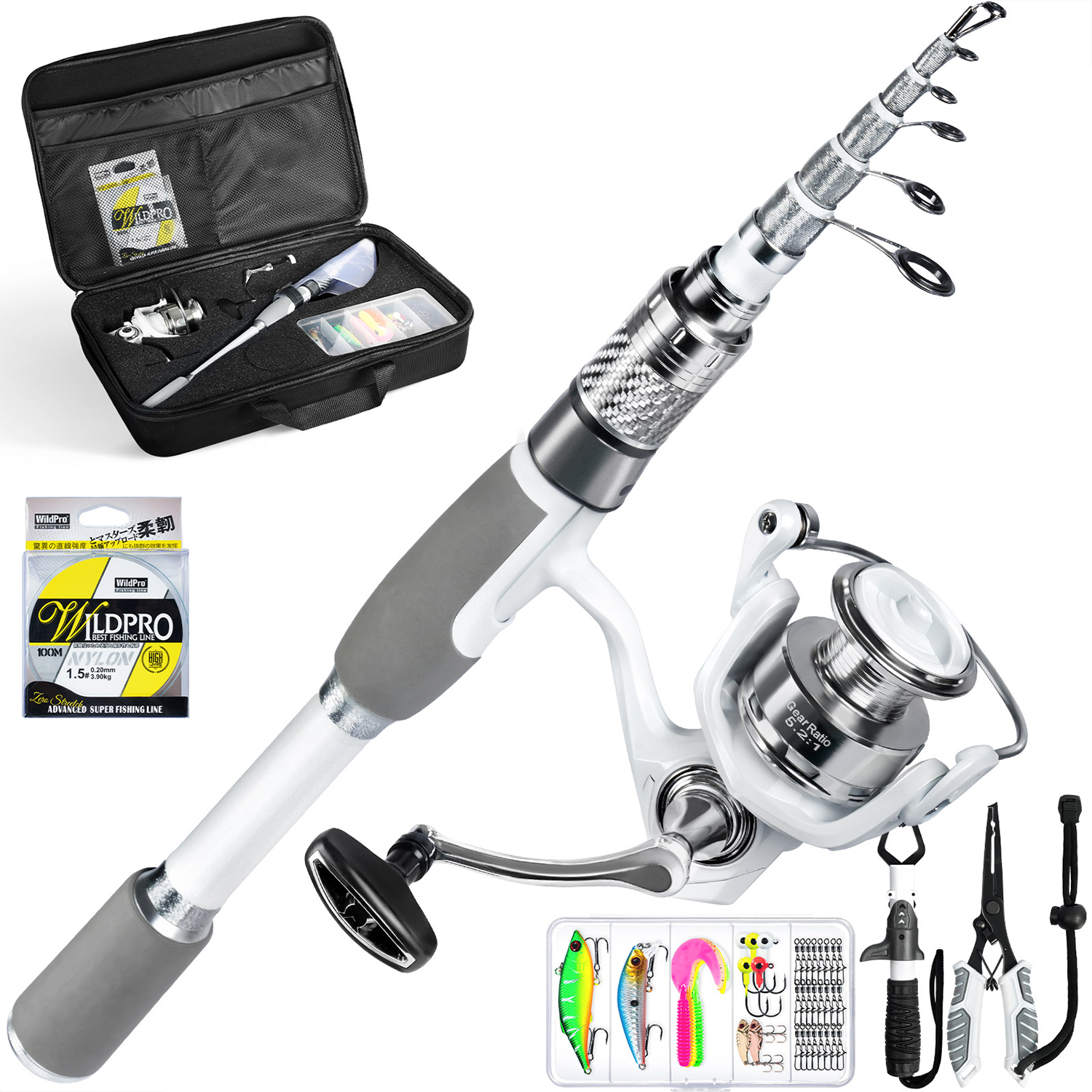 Ghosthorn Fishing Rod And Reel - Reel Bag reseña y precio