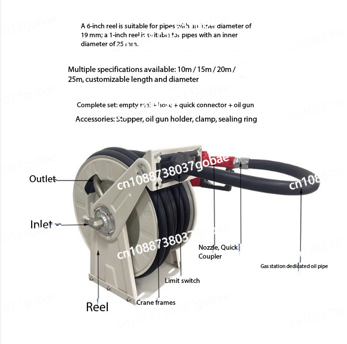 Automatic Shrink Reel Oil Disp - Reel Oil reseña y precio