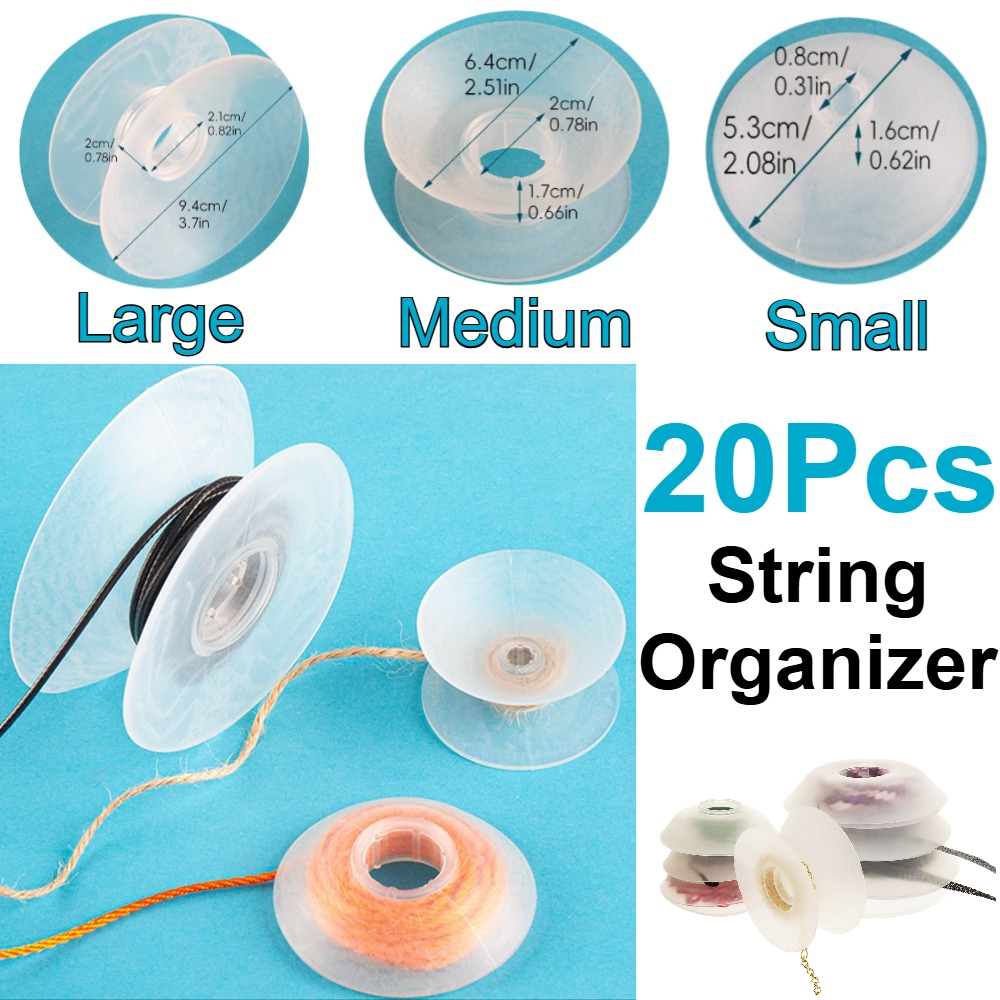20Pcs Small/Medium/Large Threa - Reel Bag reseña y precio