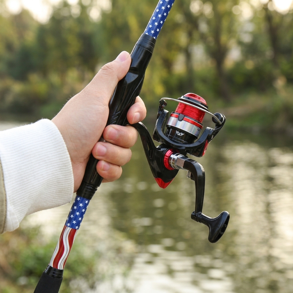 Telescopic Fishing Rod Spinnin - Reel Bag reseña y precio