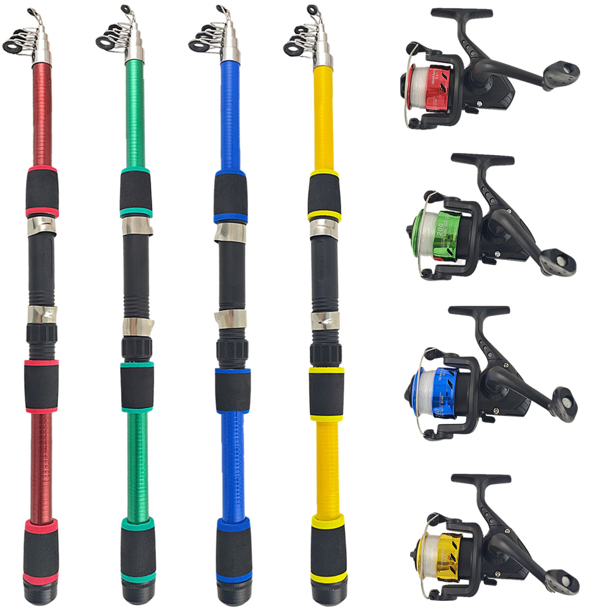 Mini Telescopic Sea Fishing Ro - Reel Bag reseña y precio