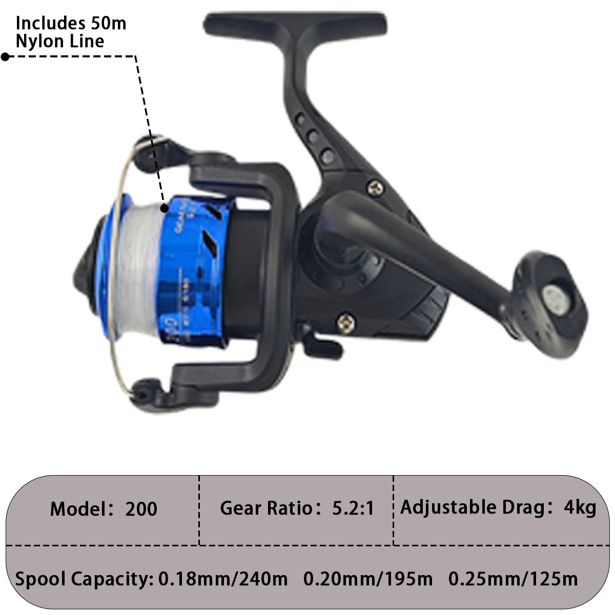 Mini Telescopic Sea Fishing Ro - Reel Bag reseña y precio