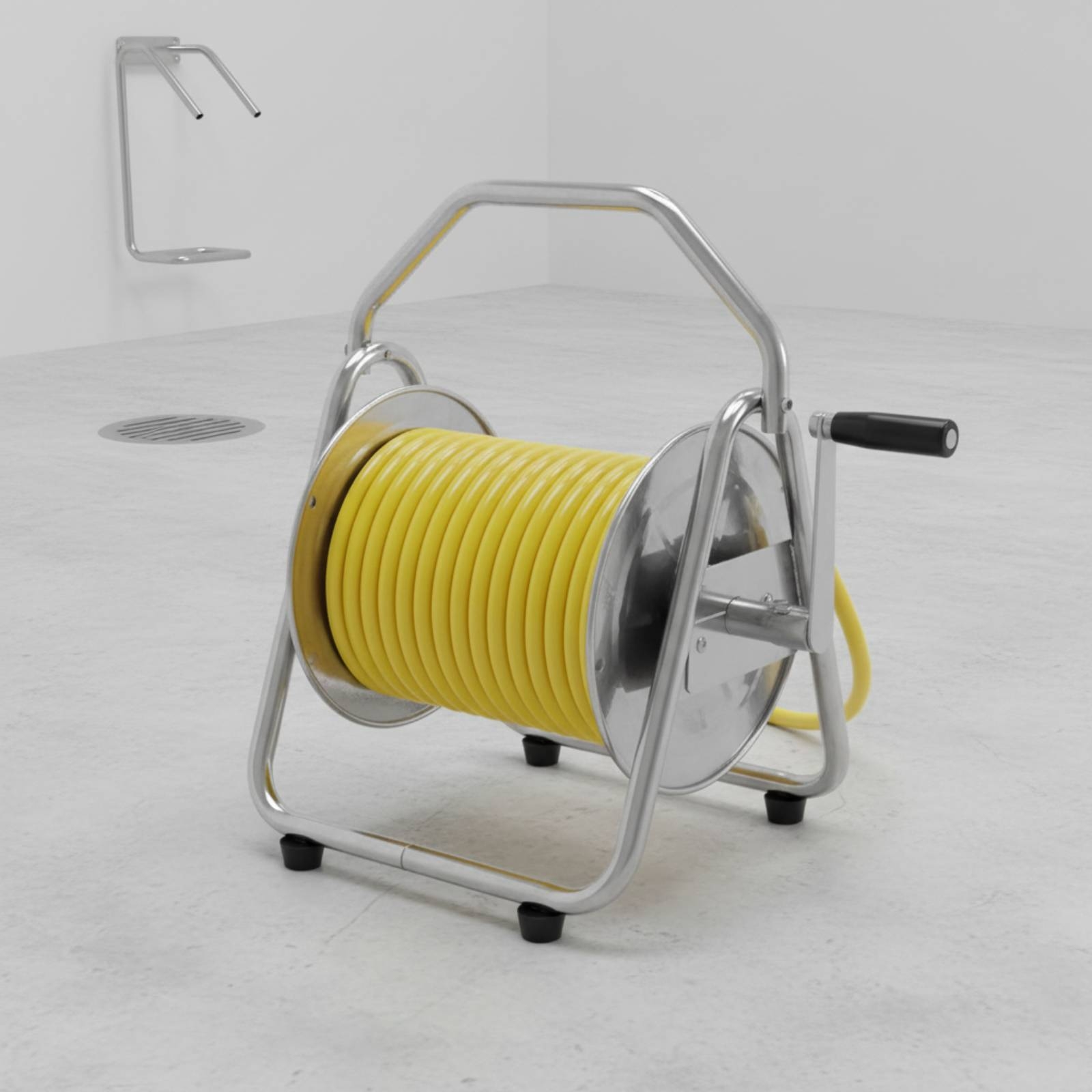 Metal Hose Reel Heavy Duty Gar - Conventional Reel reseña y precio