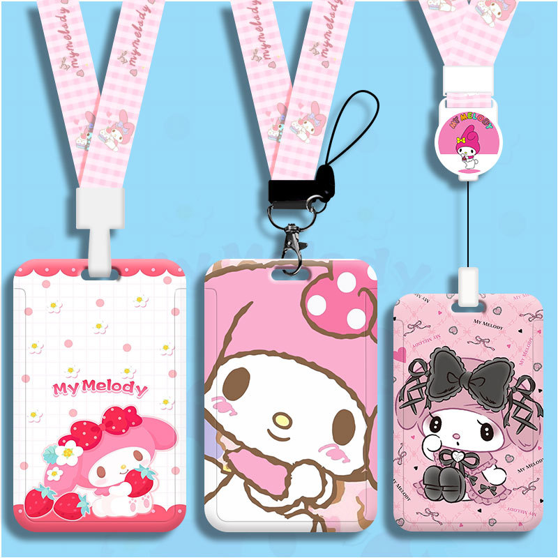Melody  ID Badge Holder Lanyar - Reel Case reseña y precio