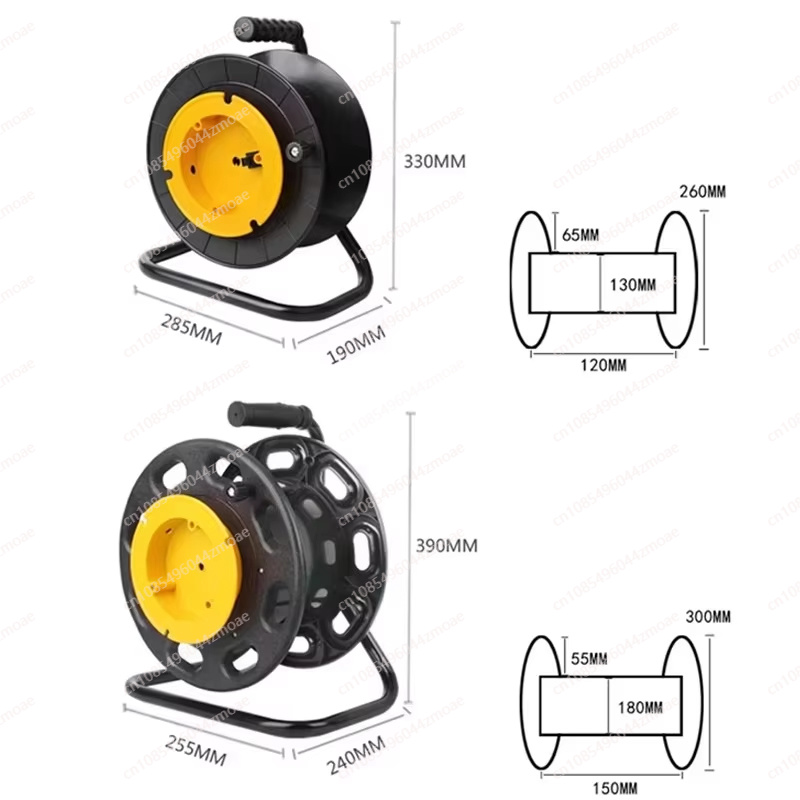 Plastic Fiber Optic Cable Reel - Reel Handle reseña y precio