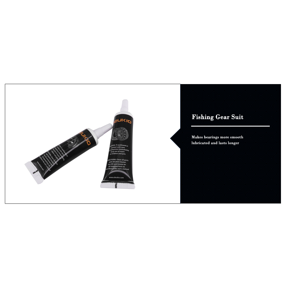 DEUKIO 2PCS/Set Fish Reel Oil  - Reel Lubricant reseña y precio