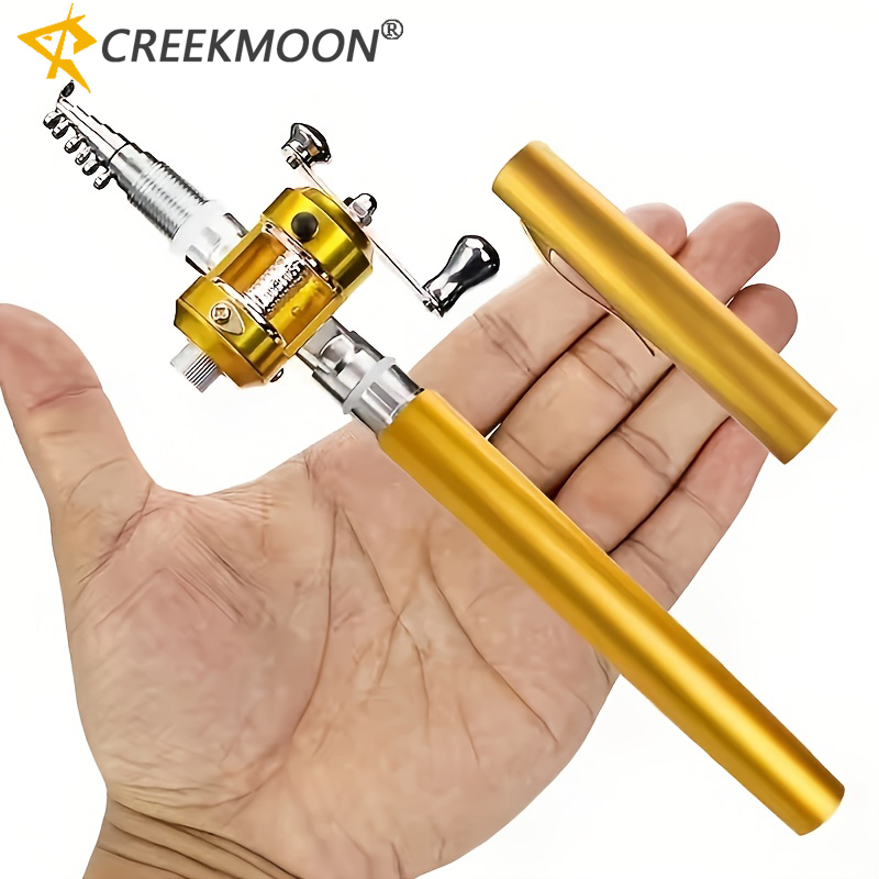 Pocket Ice Fishing Rod & Reel  - Ice Fishing Reel reseña y precio