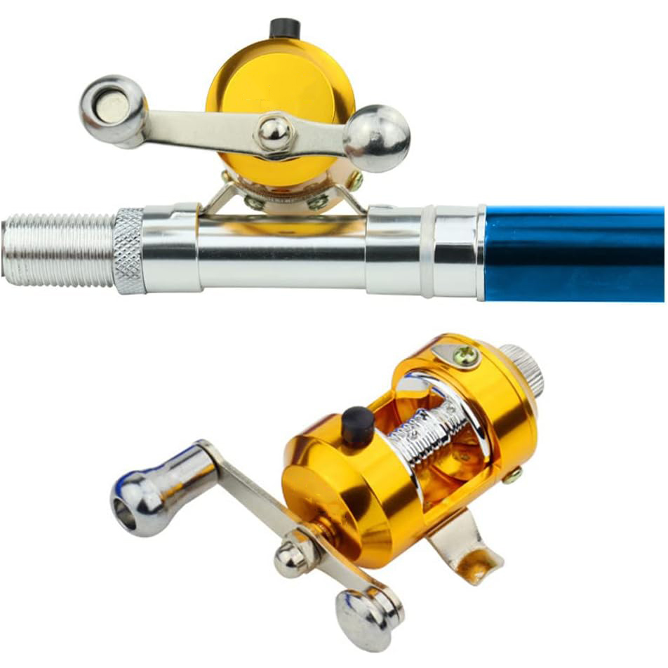 Pocket Ice Fishing Rod & Reel  - Ice Fishing Reel reseña y precio