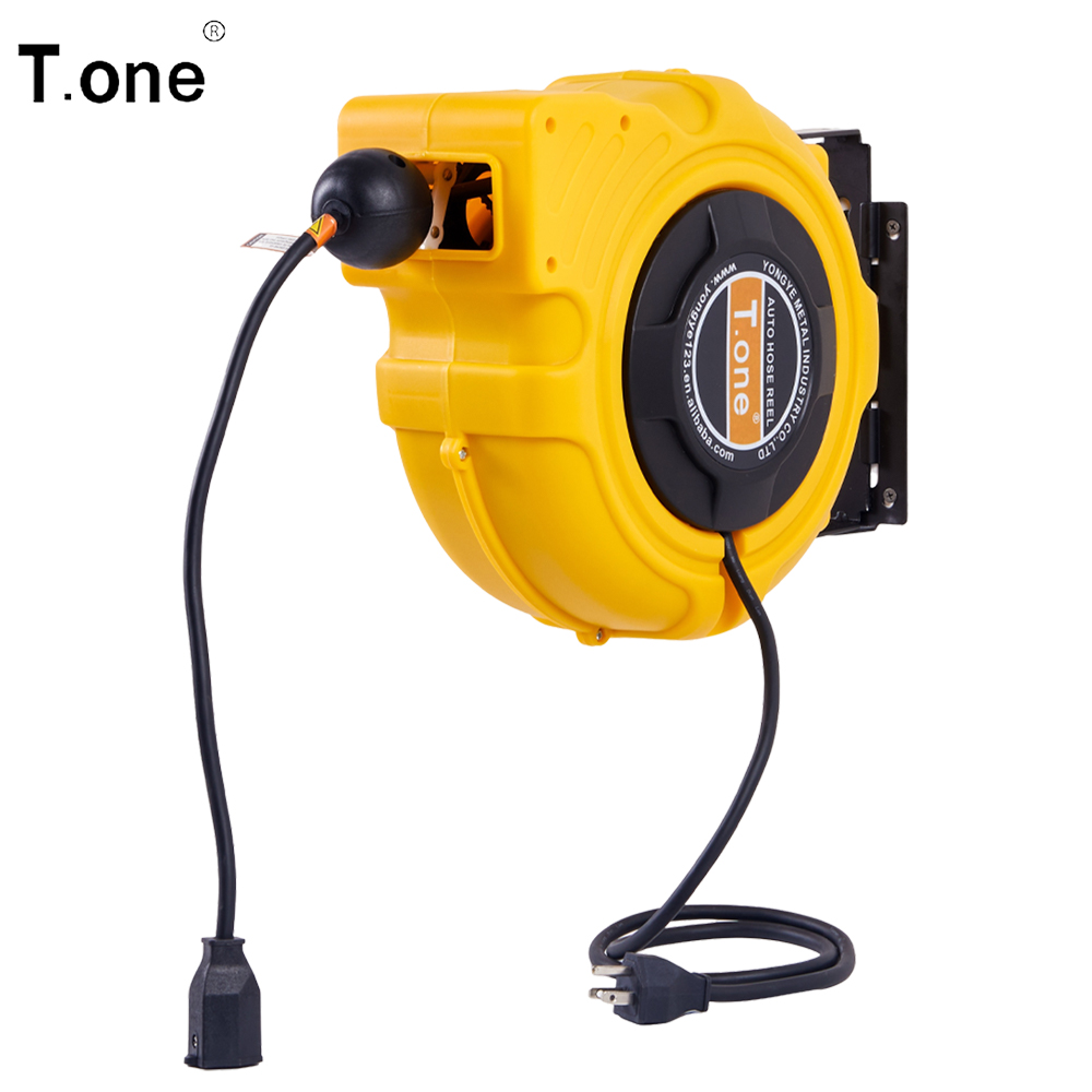 Cable Cord Reel Drum Wall Moun - Electric Reel reseña y precio