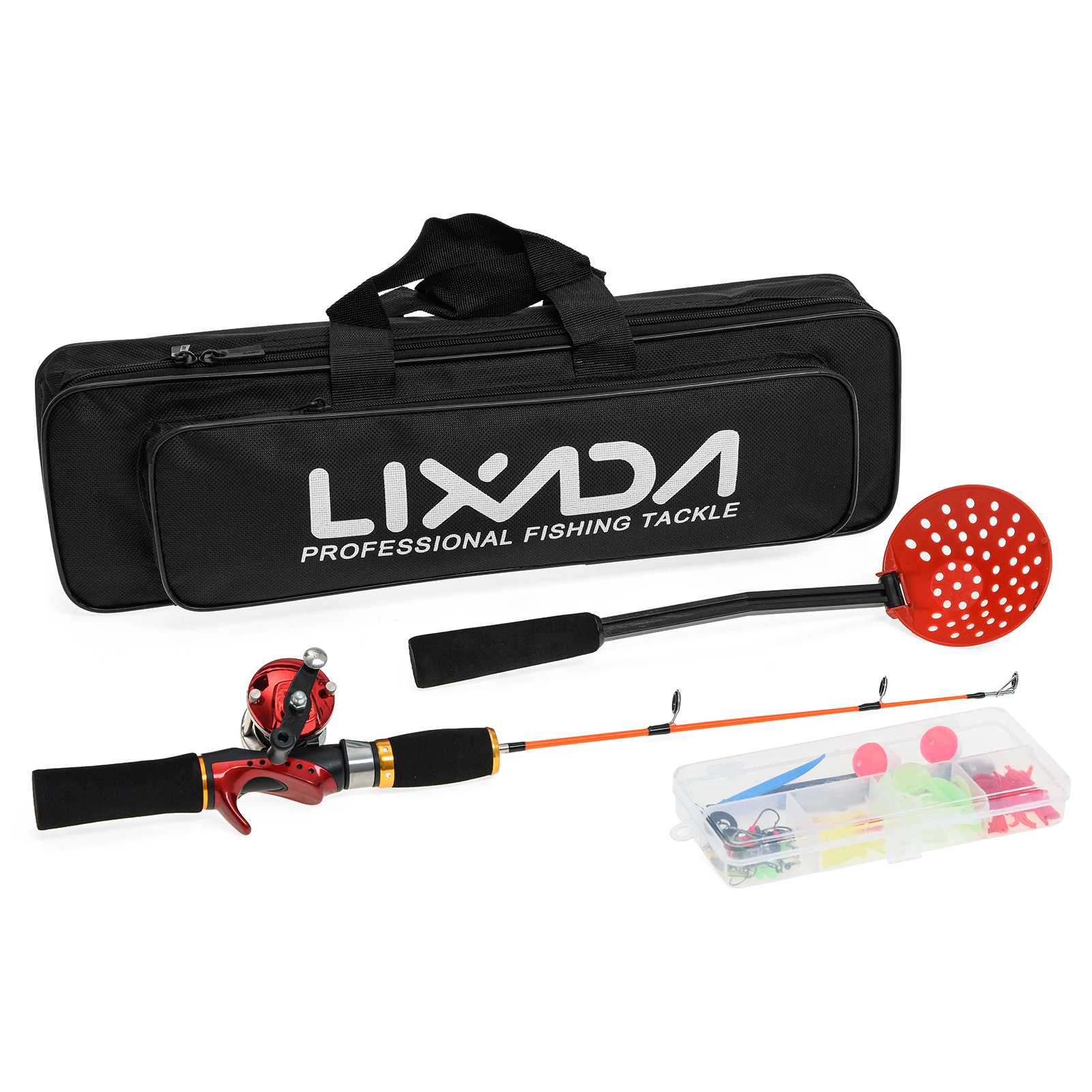 Ice Fishing Rod Reel Combo Com - Ice Fishing Reel reseña y precio
