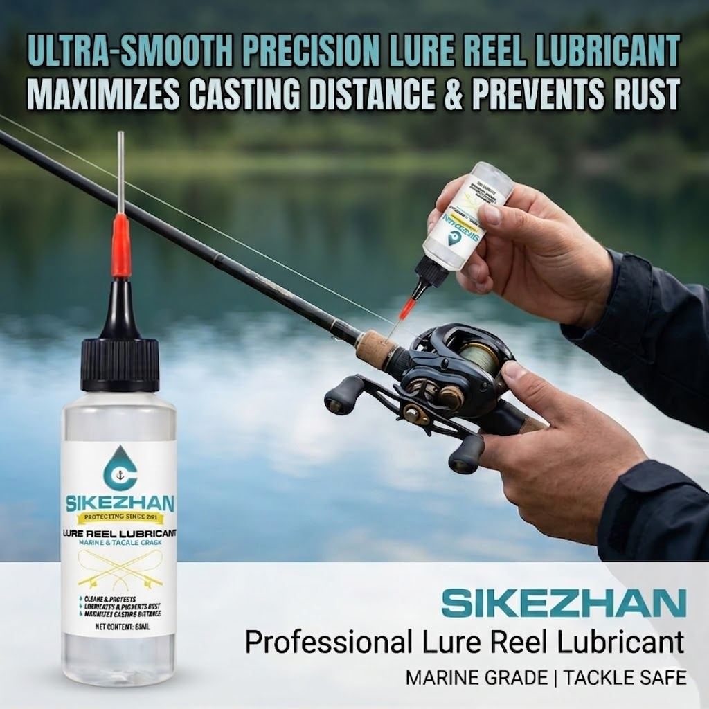 SIKEZHAN Lubricating Oils 60ml - Reel Lubricant reseña y precio