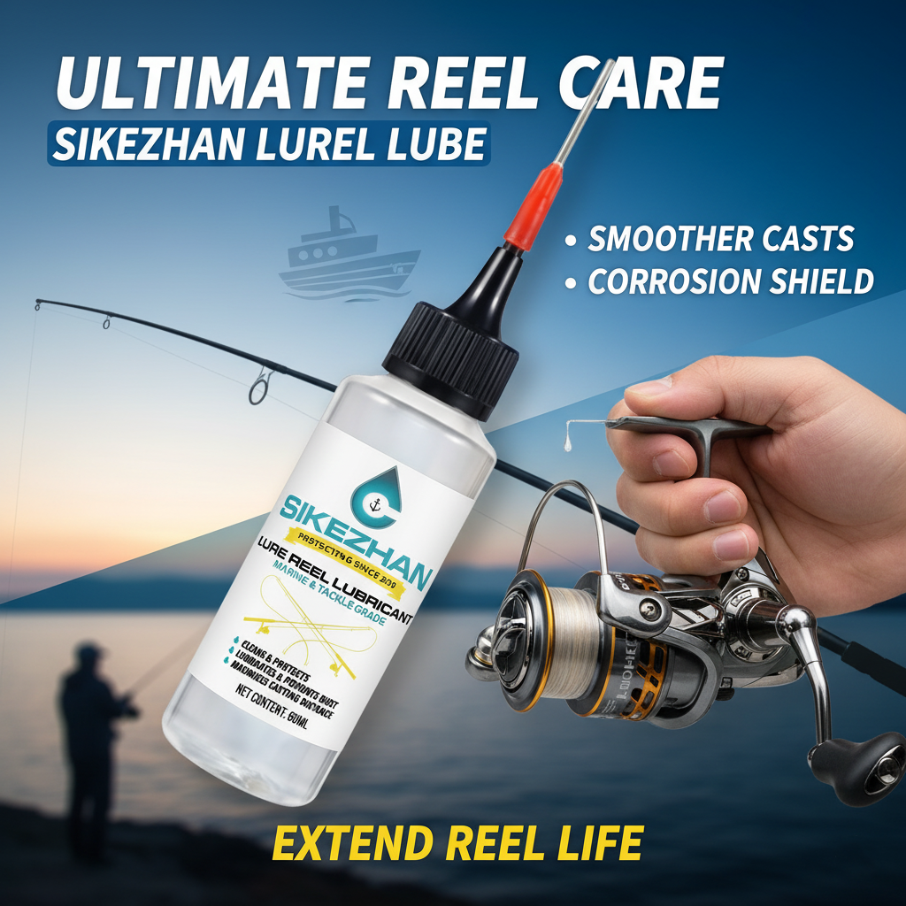 SIKEZHAN Lubricating Oils 60ml - Reel Lubricant reseña y precio
