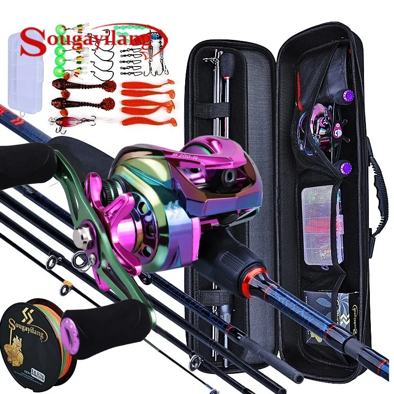 Sougayilang Fishing Rods and R - Spincast Reel reseña y precio