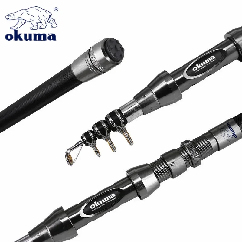 OKUMA New Carbon Rock Rod 1.5M - Surf Reel reseña y precio