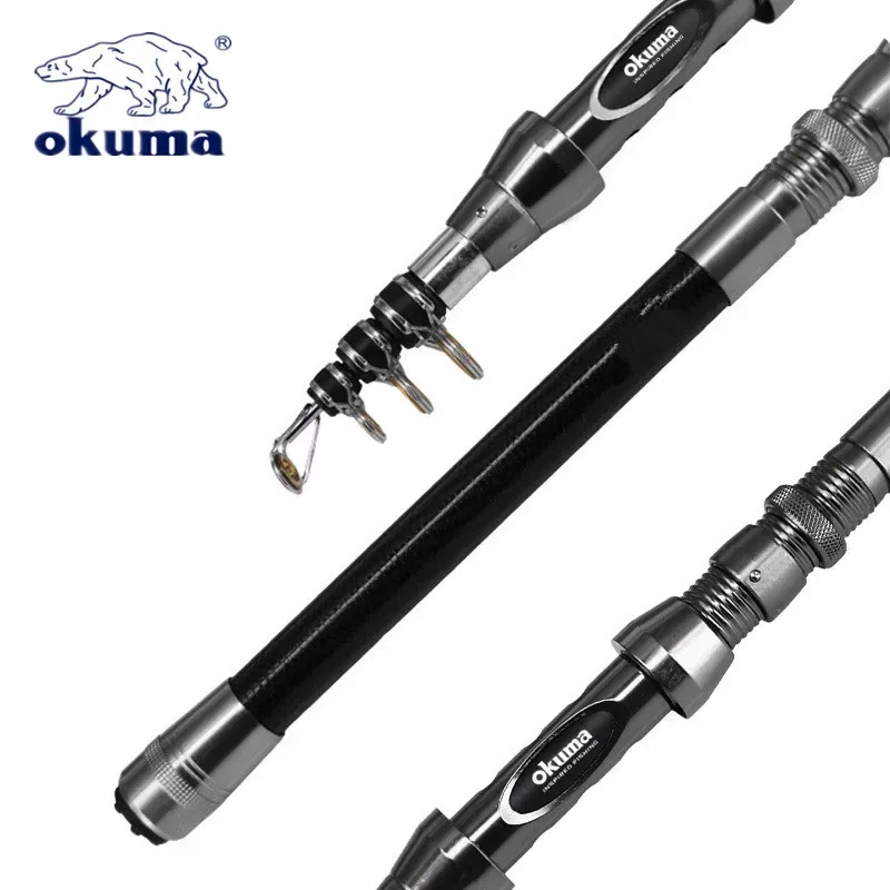 OKUMA New Carbon Rock Rod 1.5M - Surf Reel reseña y precio
