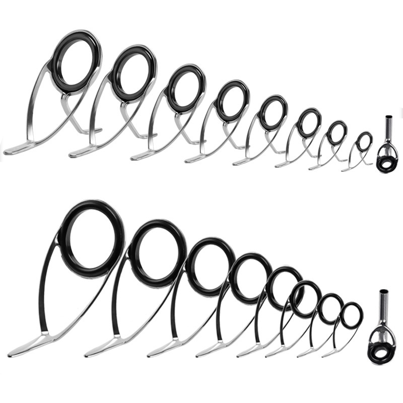 9Pcs Fishing Rod Guides Ring R - Reel Repair Kit reseña y precio