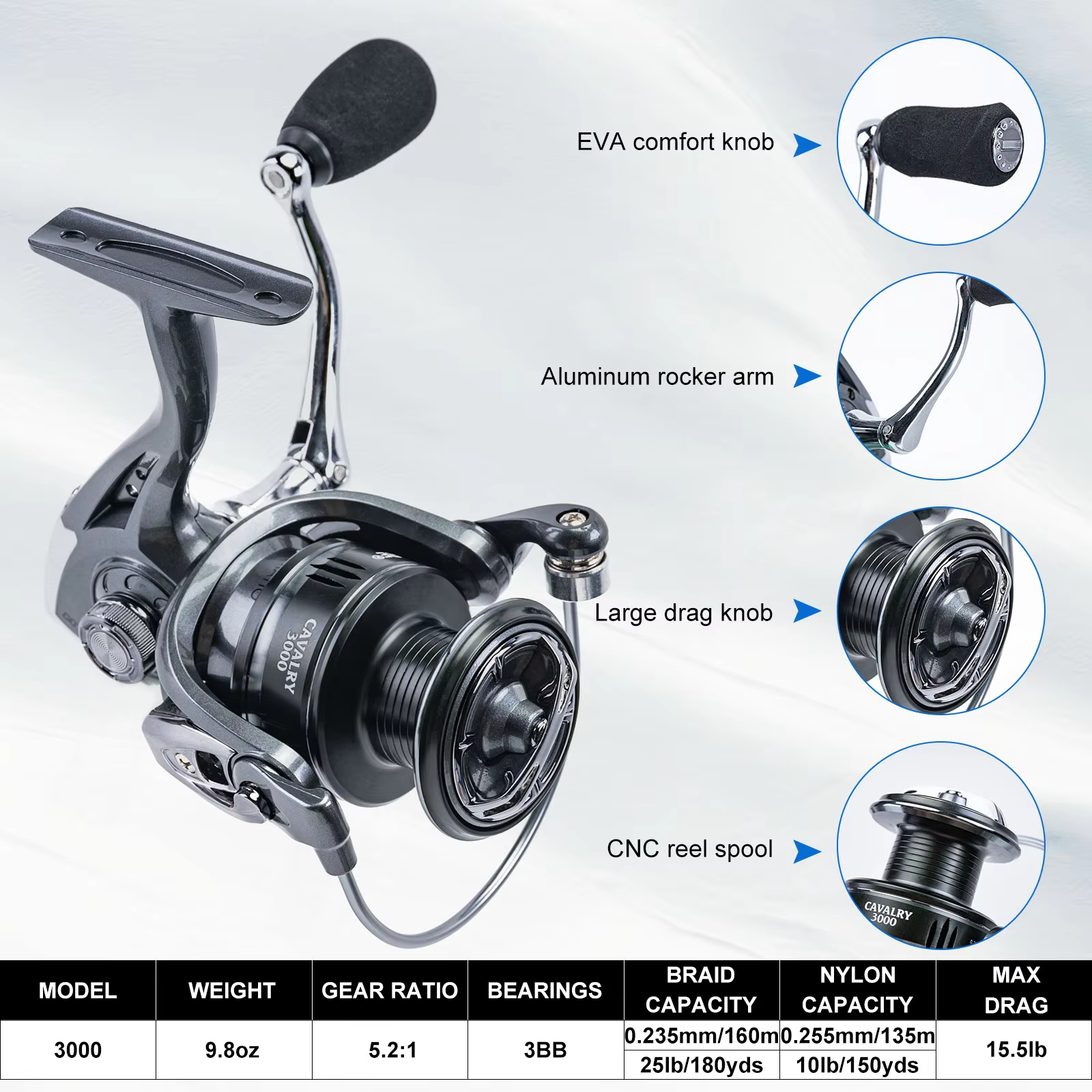 Goture Fishing Telescopic Rod  - Reel Bag reseña y precio