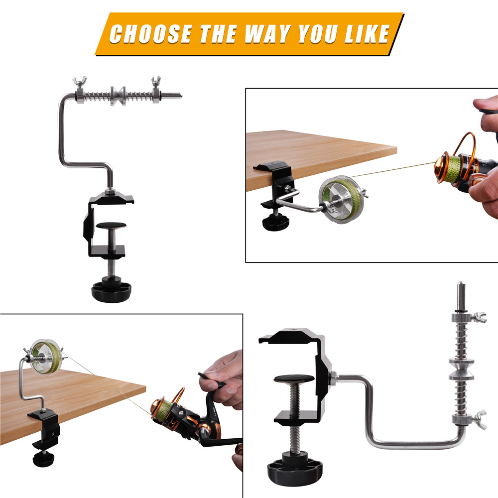 Protable Fishing Line Winder w - Conventional Reel reseña y precio