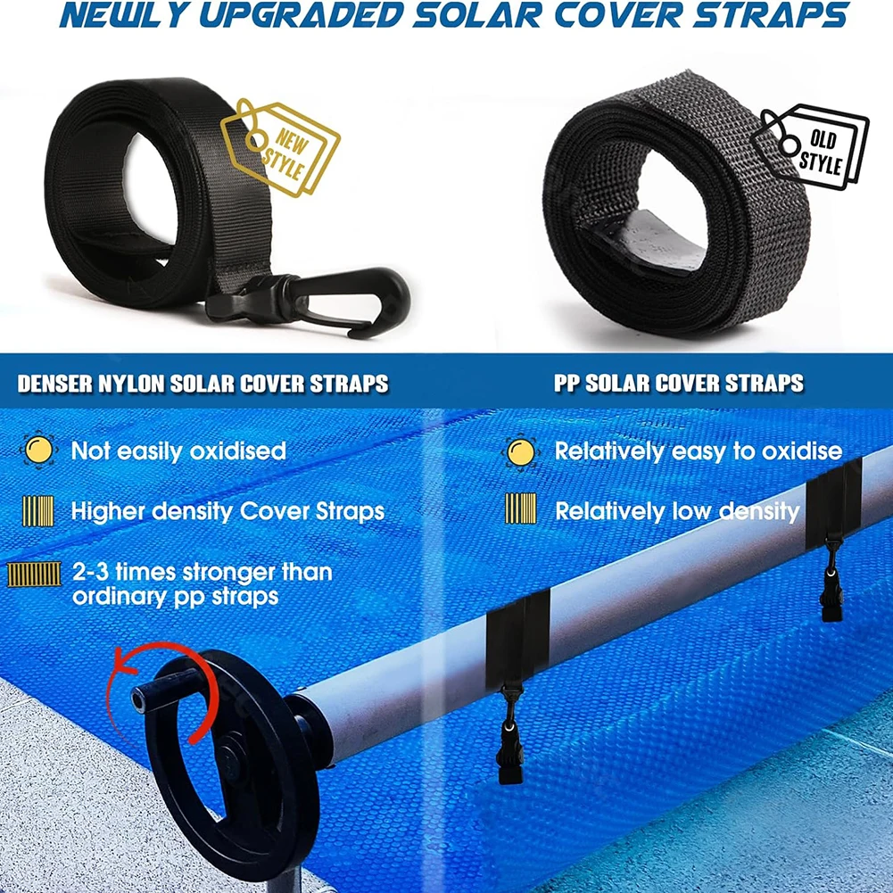 For Swimming Pool Solar Cover  - Reel Cover reseña y precio