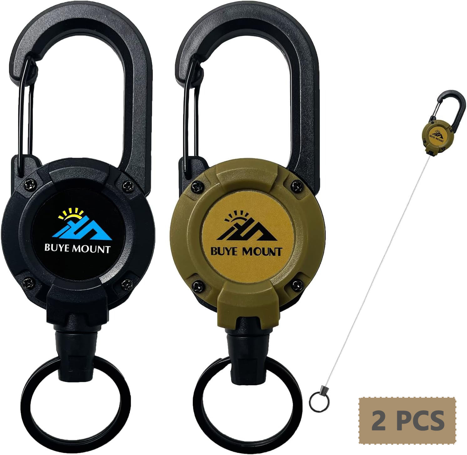 2-Pack Heavy Duty Retractable  - Conventional Reel reseña y precio